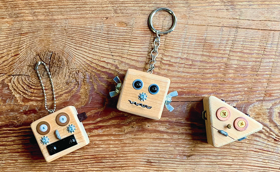 端材とネジを使ったキーホルダー制作 | Tokyo Midtown Design Hub